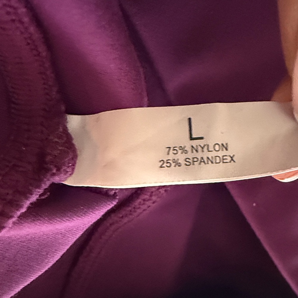 Nvgtn deep violet effortless flared leggings - Picture 3 of 5